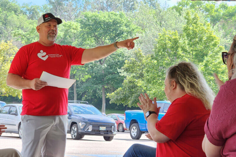 SEICAA CEO, Joe Borch, delivers a speech at our 2024 agency retreat. SEICAA CEO, Joe Borch, delivers a speech at our 2024 agency retreat.